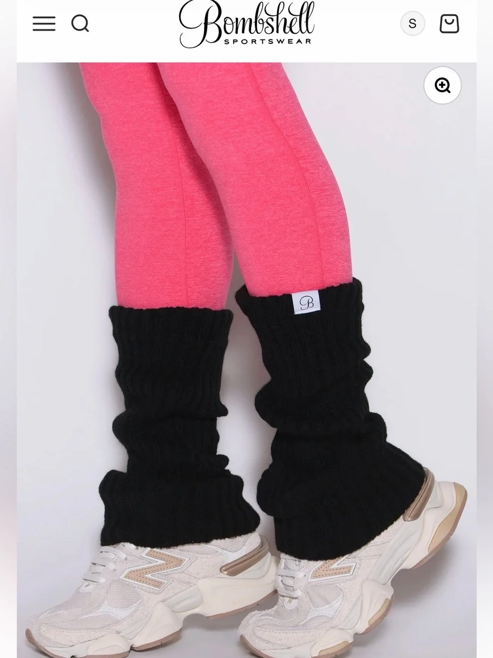 Bombshell Sportswear Luxe Leg Warmers